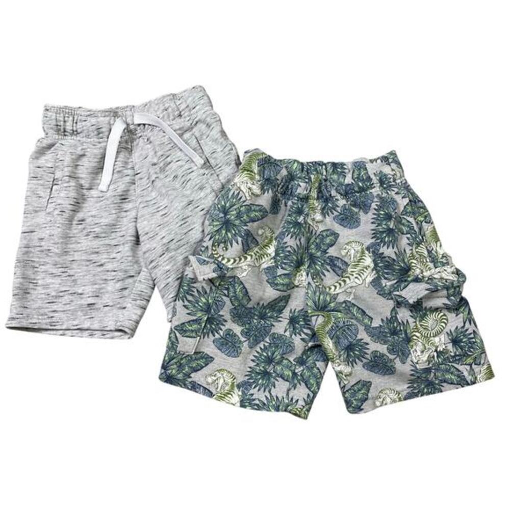 365 Kids Garanimals Toddler Boys Shorts Set Size 4 Cotton Drawstring Summer